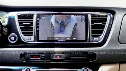 Màn hình Gotech GT360 liền camera 360 Kia Sedona 2015 - nay